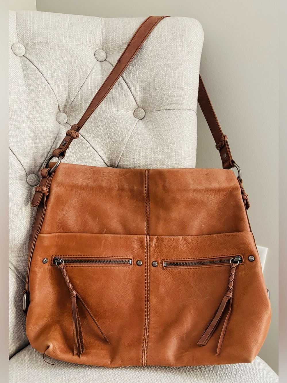 The Sak Ashland Leather Bucket Bag (or Hobo Bag)